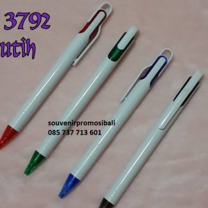 Pulpen JB 3792 Putih Souvenir Promosi Bali