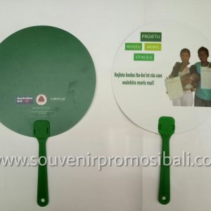 Kipas Plastik PVC Whisnu 5 Souvenir Promosi Bali