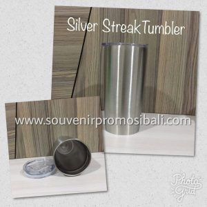 Silver Streak Tumbler Souvenir Promosi Bali