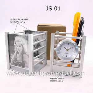 Jam Meja JS 01 Souvenir Promosi Bali
