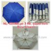 Payung NL-020B LPT 3 Supermini Biru Silver